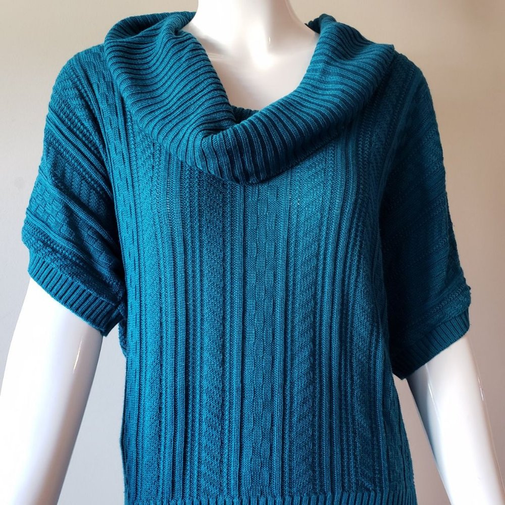 Knit Top Size Extra Large Cowl Neckline